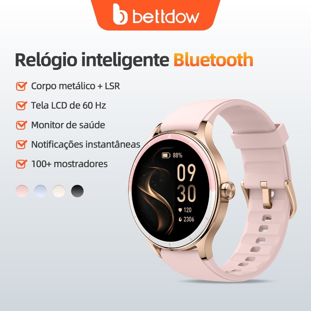 Smartwatch Feminino BETTDOW IP68